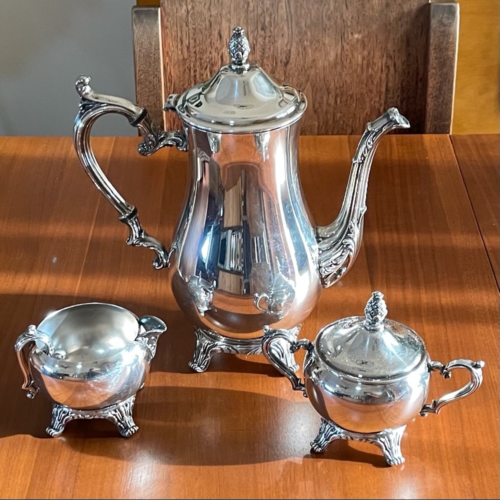 Vintage Silver Plate tea set